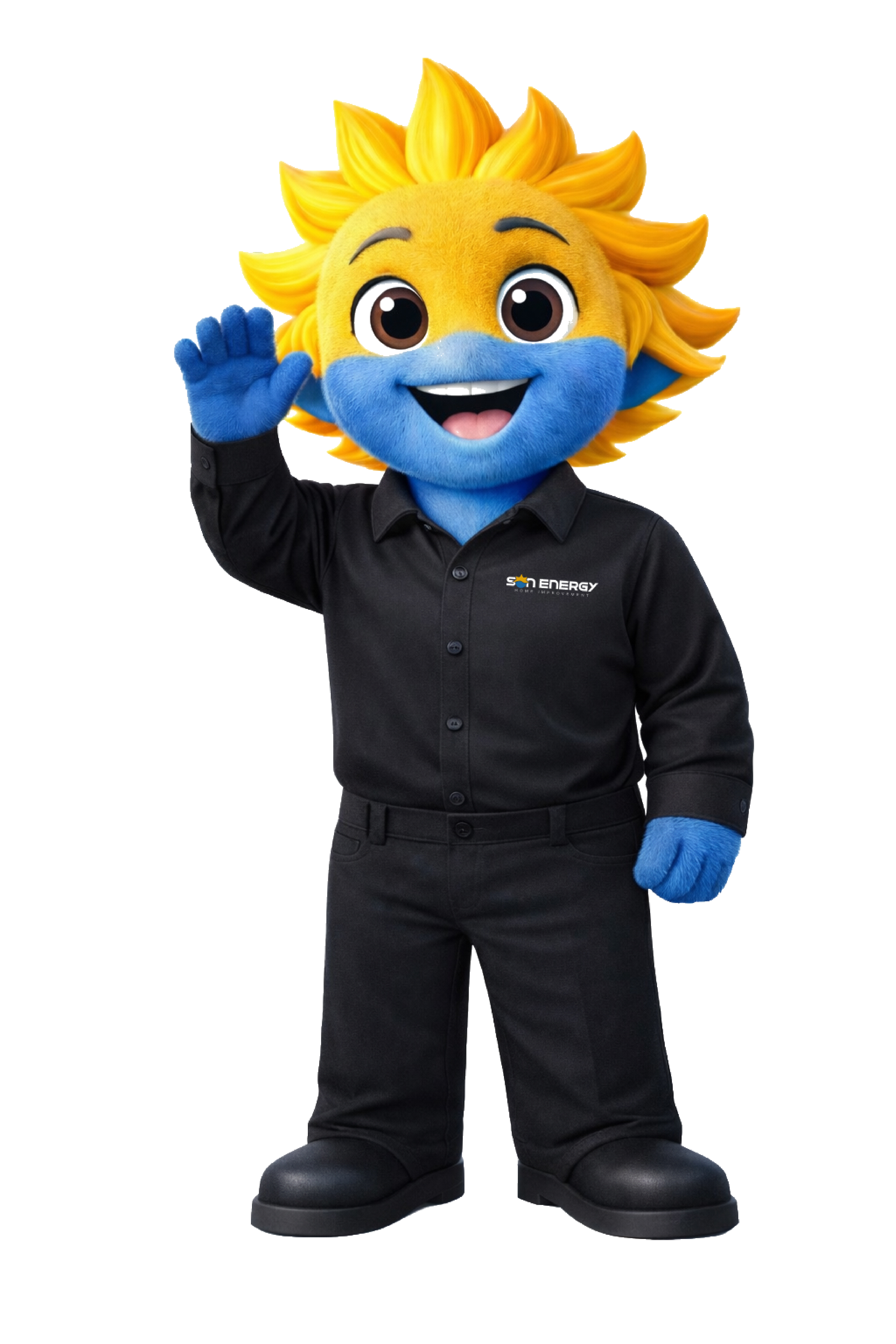 SUN-E mascota de Sun Energy Home Improvement SEHI